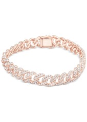 Badgley Mischka Lab Grown Diamond Link Bracelet (6-1/4 ct. t.w.) in 14k White, Yellow or Rose Gold - Rose Gold