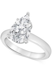 Badgley Mischka Certified Lab Grown Diamond Engagement Ring (3 ct. t.w.) in 14k Gold - White Gold