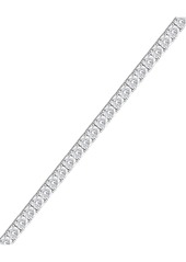 Badgley Mischka Lab Grown Diamond Tennis Bracelet (10 ct. t.w.) in 14k White, Yellow or Rose Gold - Yellow Gold