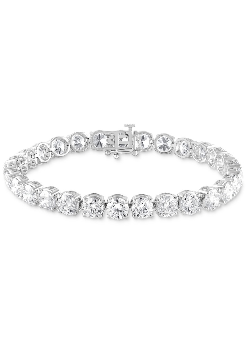 Badgley Mischka Lab Grown Diamond Tennis Bracelet (20 ct. t.w.) in 14k White Gold - White Gold