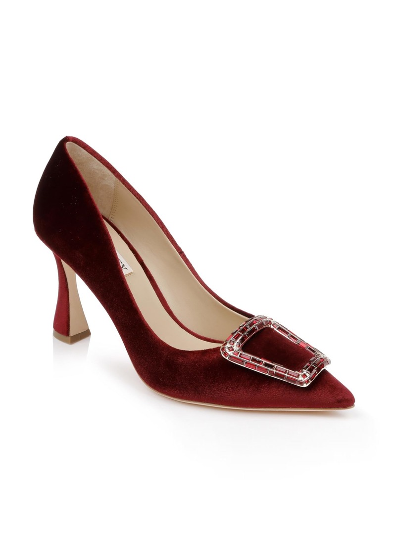 Badgley Mischka Women's Aubree Pump RED