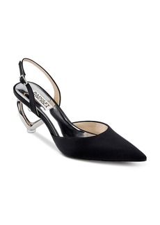 Badgley Mischka Women's Lucille Pointed Toe Slingback Pumps