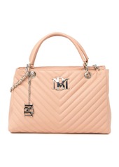 Badgley Mischka Chevron Quilted Tote Bag