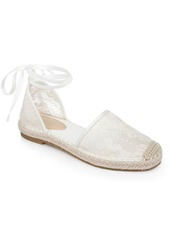 Badgley Mischka Davisha Womens Lace Slip On Espadrilles