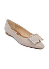 Badgley Mischka Collection Dyanne Flat in Rose Gold at Nordstrom
