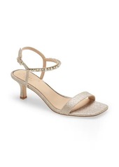 Jewel Badgley Mischka Badgley Mischka Collection Lalita Ankle Strap Sandal in Light Gold at Nordstrom