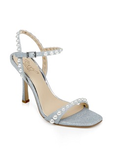 Jewel Badgley Mischka Damaris Pearl Embellished Stiletto Sandal