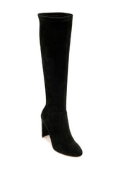 Jewel Badgley Mischka Evangelia Knee High Boot in Black Fabric at Nordstrom