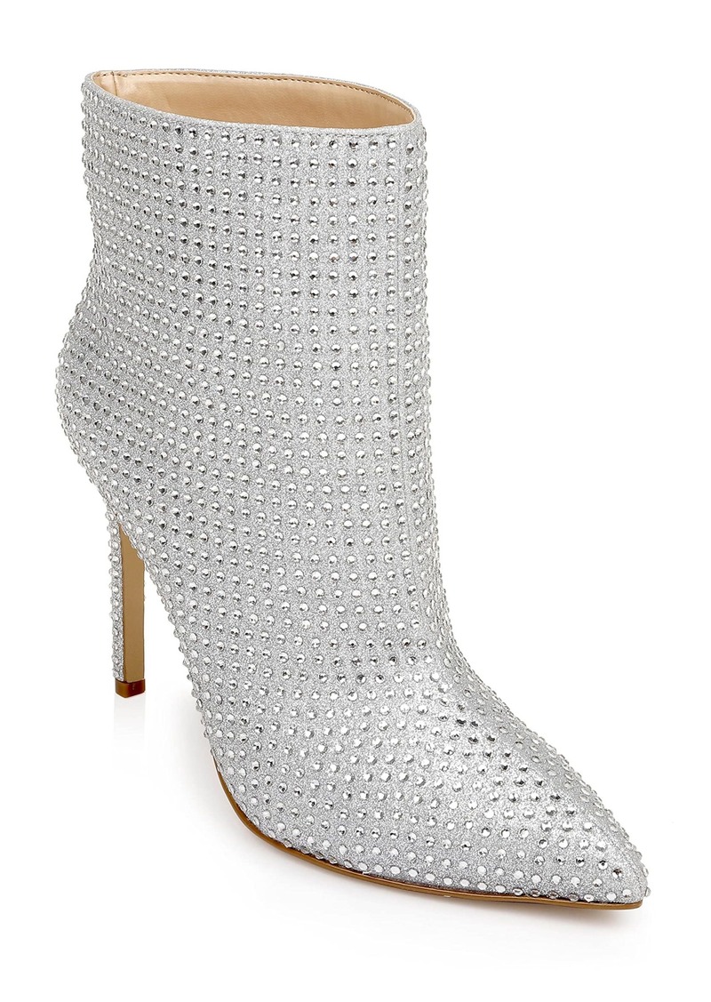 Jewel Badgley Mischka Jude Rhinestone Ankle Bootie