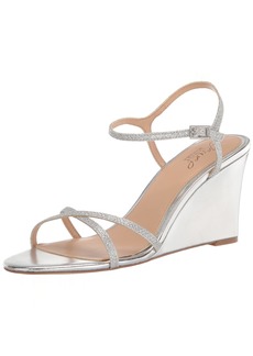 Jewel Badgley Mischka Women's DEXTRA Wedge Sandal