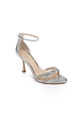 Jewel Badgley Mischka Women's Vani Almond Toe Evening Sandals - Gold Texture Metallic