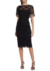 Badgley Mischka Lace Cocktail Dress