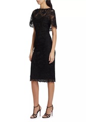 Badgley Mischka Lace Cocktail Dress