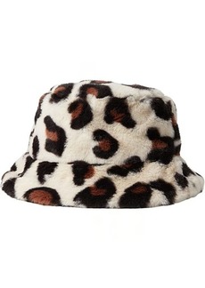 Badgley Mischka Leopard Bucket Hat