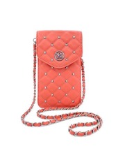 Badgley Mischka Quilted Faux Leather Crossbody Phone Case