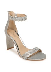 Women's Jewel Badgley Mischka Fionne Glitter Embellished Sandal