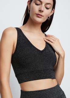 Bailey 44 Stella V Neck Sweater Tank in Black