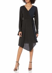 Bailey 44 Women's Faux Silk Wrap Dress Durable and Breathable