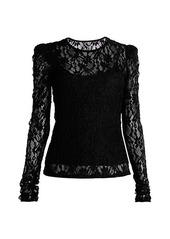 Bailey 44 Jenna 2-in-1 Long-Sleeve Lace Top
