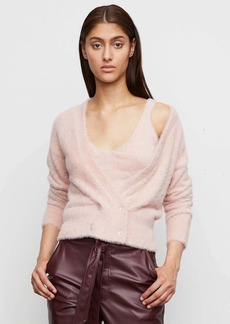 Bailey 44 Molly Double Breasted Cardigan in Blush