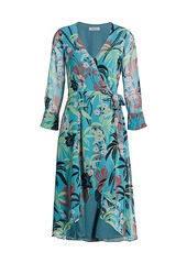 Bailey 44 Olympia Floral High-Low Wrap Dress