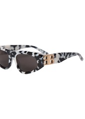 Balenciaga 0095s Dynasty Cat-eye Acetate Sunglasses