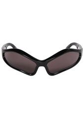 Balenciaga 0314s Fennec Oval Acetate Sunglasses