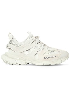 Balenciaga 30mm Track Faux Leather & Mesh Sneakers