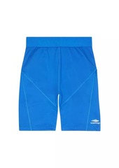 Balenciaga 3b Sports Icon Athletic Cut Shorts