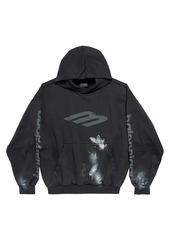 Balenciaga 3B Stencil Hoodie Medium Fit