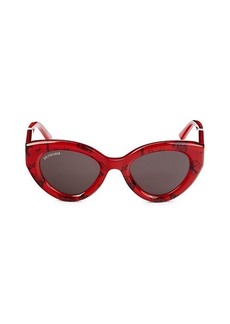 Balenciaga 51MM Cat Eye Sunglasses