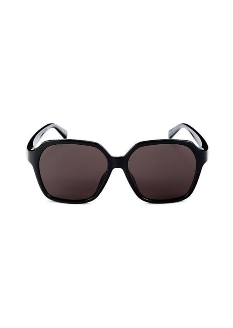 Balenciaga 58MM Square Sunglasses