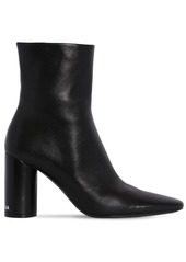 Balenciaga 90mm Oval Leather Ankle Boots