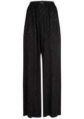 Balenciaga Allover Logomania Jacquard Pants