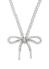 Balenciaga Archive Ribbon crystal-embellished necklace