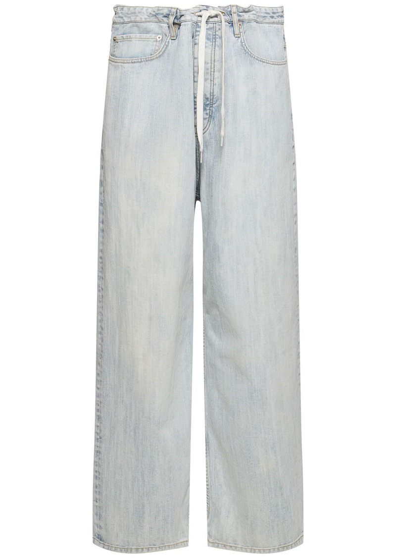 Balenciaga Baggy Cotton Denim Jeans