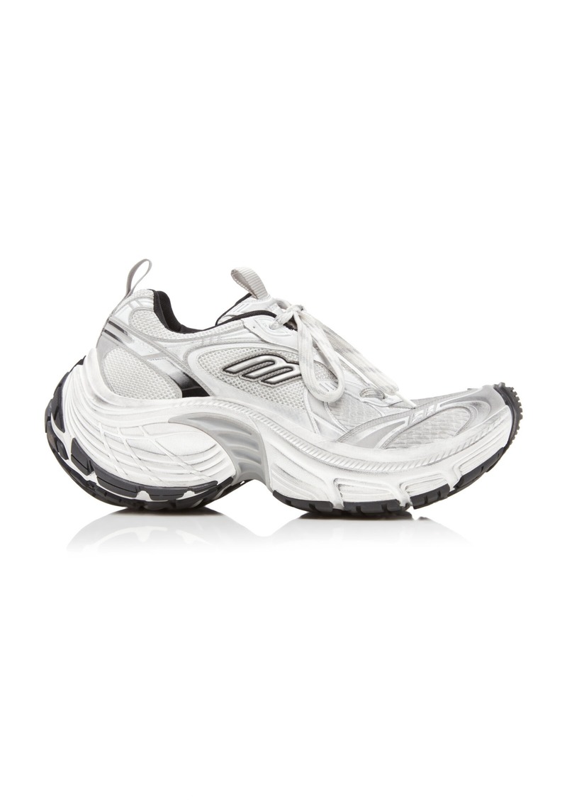 Balenciaga - 10XL Mesh and Rubber Sneakers - White - IT 36 - Moda Operandi