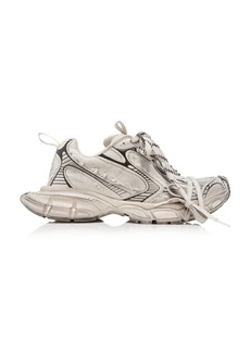 Balenciaga - 3XL Distressed Canvas Sneakers - Neutral - IT 39 - Moda Operandi