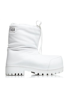 Balenciaga - Alaska Nylon Ski Boots  - White - IT 39 - Moda Operandi