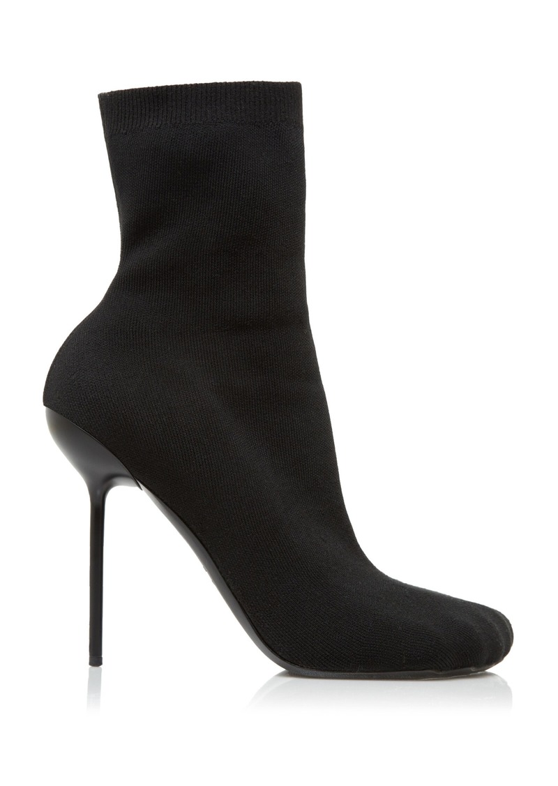 Balenciaga - Anatomic Knit Ankle Boots - Black - IT 37 - Moda Operandi