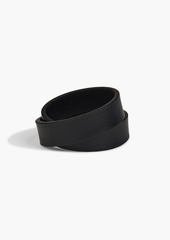 Balenciaga - BB leather wrap bracelet - Black - S