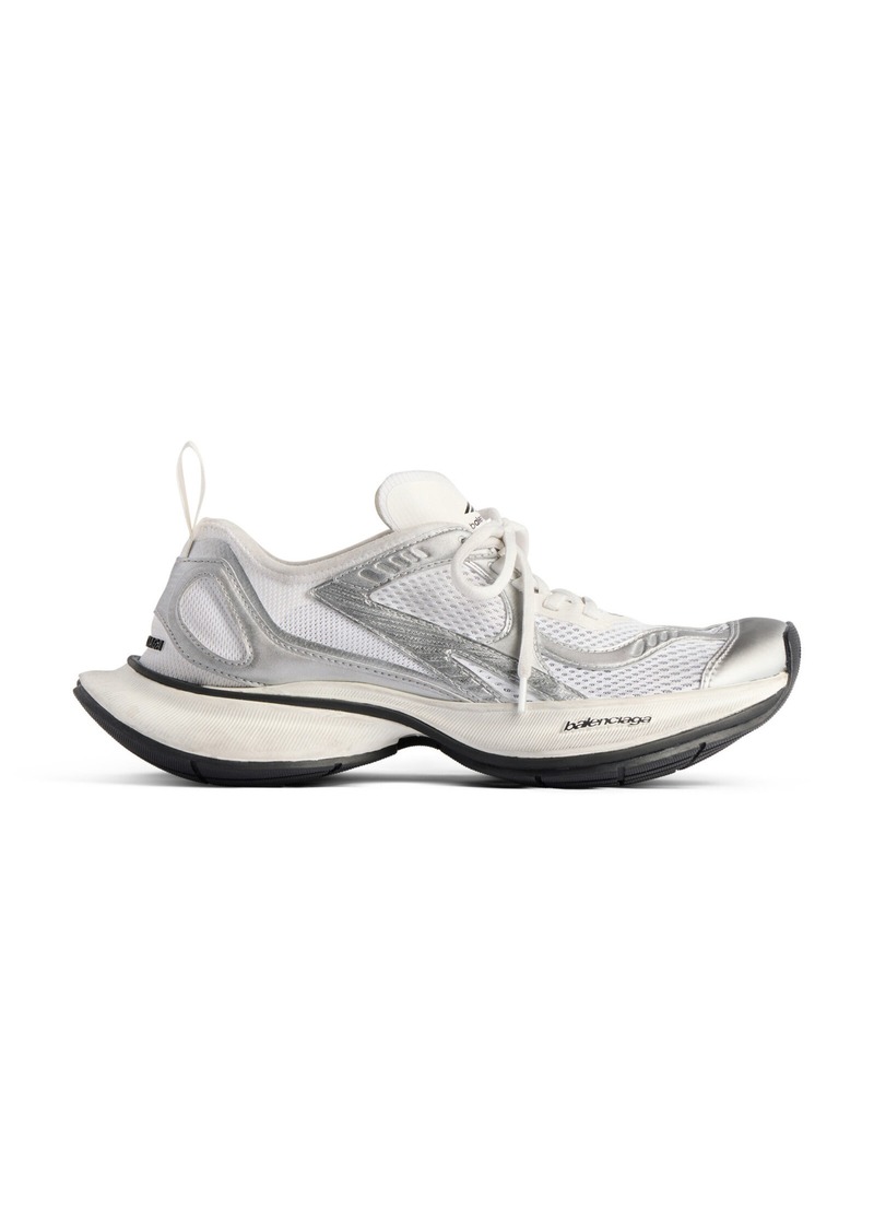 Balenciaga - Circuit Rubber; Mesh Sneakers - White - IT 38 - Moda Operandi