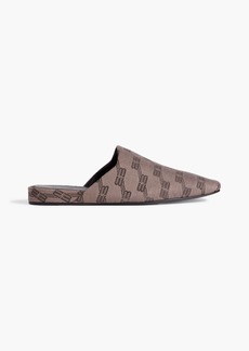 Balenciaga - Cosy jacquard slippers - Brown - EU 36