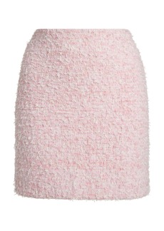 Balenciaga - Cotton Tweed Mini Skirt - Pink - S - Moda Operandi