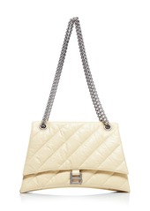 Balenciaga - Crush Quilted Leather Shoulder Bag - Yellow - OS - Moda Operandi