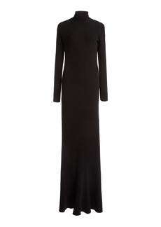 Balenciaga - Fitted Jersey Gown - Black - FR 36 - Moda Operandi