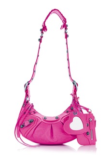 Balenciaga - Le Cagole XS Leather Shoulder Bag - Pink - OS - Moda Operandi