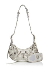 Balenciaga - Le Cagole XS Leather Shoulder Bag - White - OS - Moda Operandi