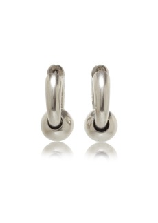 Balenciaga - Mega Silver-Tone Hoop Earrings - Silver - OS - Moda Operandi - Gifts For Her