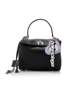 Balenciaga - Mini Rodeo Leather Bag - Black - OS - Moda Operandi